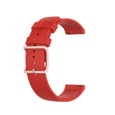 For Samsung Galaxy Watch3 45mm / Galaxy Watch 46mm 22mm Dot Texture Wrist Strap(Red)