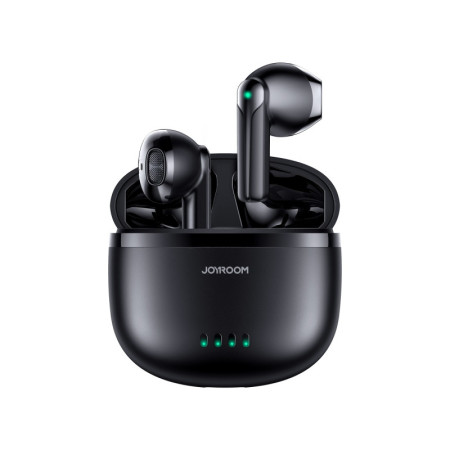 Joyroom JR-TL11 Earbud Bluetooth Handsfree Ακουστικά με Αντοχή στον Ιδρώτα και Θήκη Φόρτισης Μαύρα