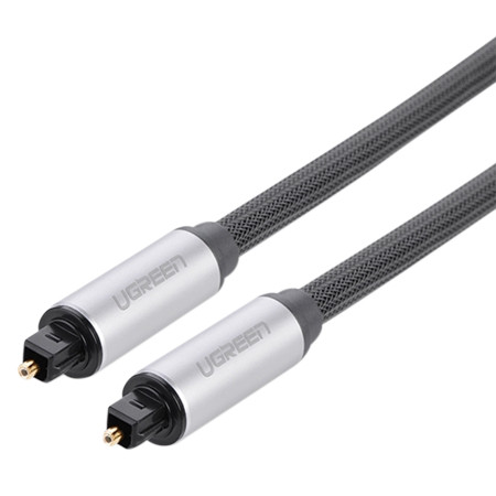 Ugreen Optical Audio Cable TOS male - TOS male Μαύρο 1.5m (10542)