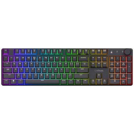 Πληκτρολόγιο Trust GXT 866 Torix RGB Black 24910