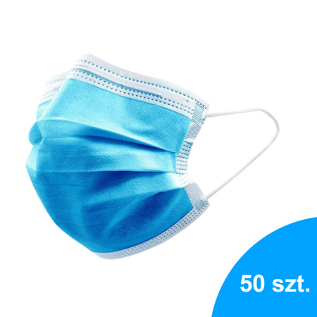 Esperanza EPM004 3-Layer Mask - Μάσκες Προσώπου Γενικής Χρήσης 50 Τεμάχια 5905784766553