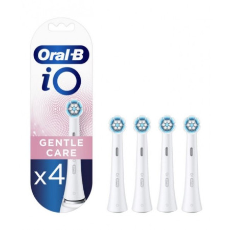 Oral B iO Κεφαλές αντικατάστασης 4τεμ iO Gentle Care white