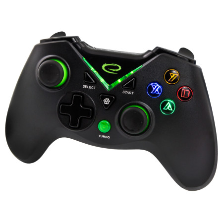 Esperanza Pirate Ενσύρματο Gamepad για PC / Xbox One / Xbox Series Μαύρο EGG114K