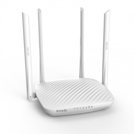 Tenda F9 Ασύρματο Router Wi‑Fi 4 με 3 Θύρες Ethernet white