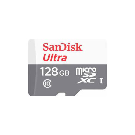 SanDisk 128GB Ultra microSDXC Card Class 10 UHS-I U1 A1 (SDSQUNR-128G-GN3MA)