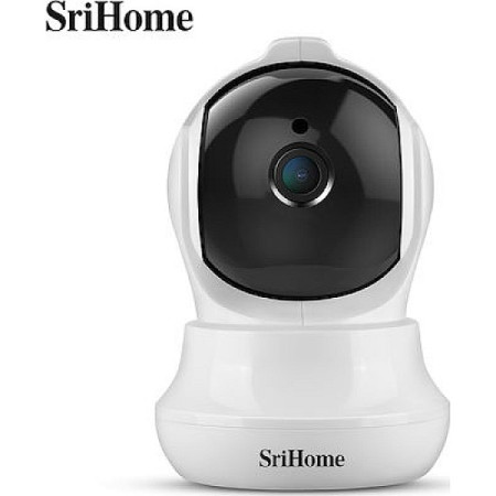 Sricam Srihome SH020 SH020 IP Κάμερα Παρακολούθησης Wi-Fi 3MP Full HD+ με Αμφίδρομη Επικοινωνία και Φακό 3.6mm white