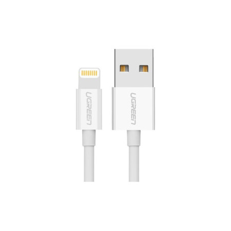 Ugreen Mfi USB-A to Lightning Cable Λευκό 1m (20728)