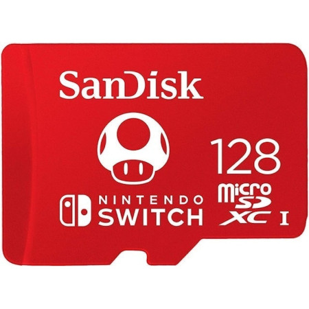 SANDISK NINTENDO SWITCH 128GB MICRO SDXC U3 SDSQXAO-128G-GNCZN