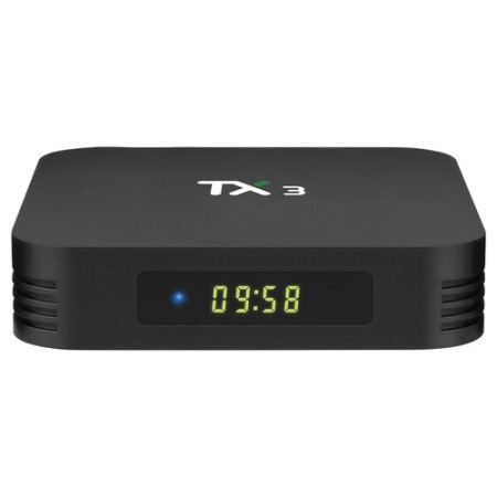 TANIX TX3 Amlogic S905x3 8K Video Decode Android 9.0 TV Box 4GB/32GB WiFi LAN USB3.0 