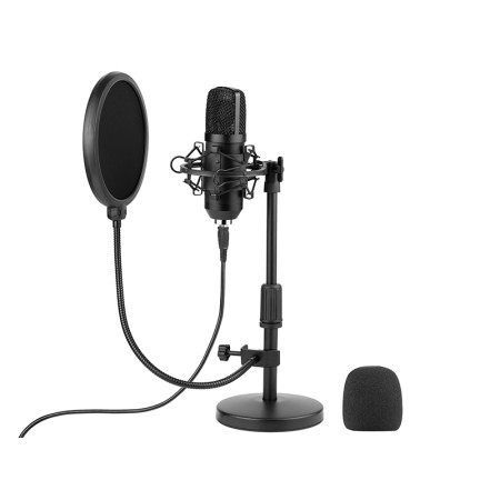 Microphone set TRACER Premium PRO USB ΜΑΥΡΟ 46788 