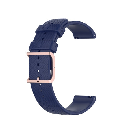 For Samsung Galaxy Watch3 45mm / Galaxy Watch 46mm 22mm Dot Texture Wrist Strap(Midnight Blue)