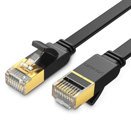 Ugreen Καλώδιο Ethernet U/FTP Cat. 7 10Gb/s 0.5m Βlack 30738