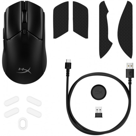 HyperX Pulsefire Haste 2 RGB Wireless Gaming Mouse - Black [6N0B0AA]