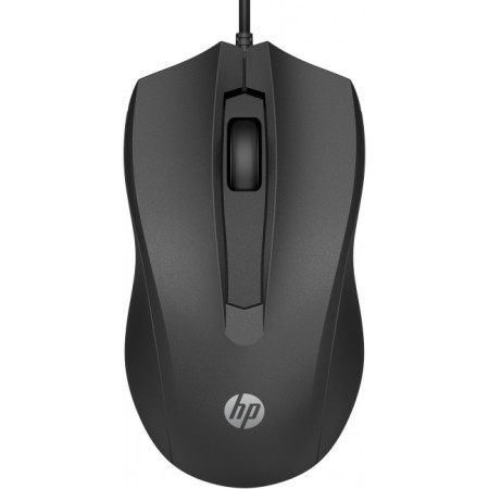 HP Wired Mouse 100 Black 6VY96AA