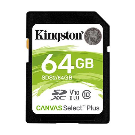 Kingston Canvas Select Plus 64GB SDXC (SDS2/64GB)