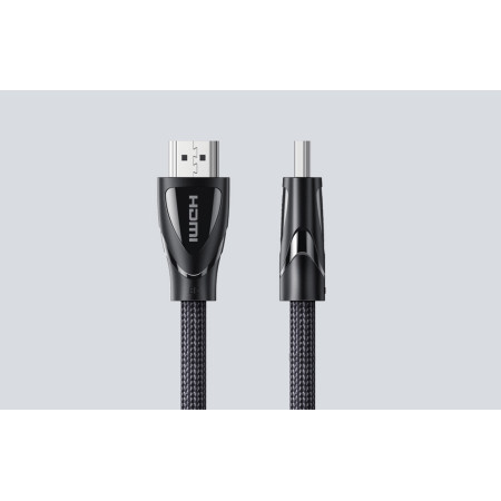 Ugreen HDMI 2.1 Braided Cable HDMI male - HDMI male 1.5m Μαύρο 80402