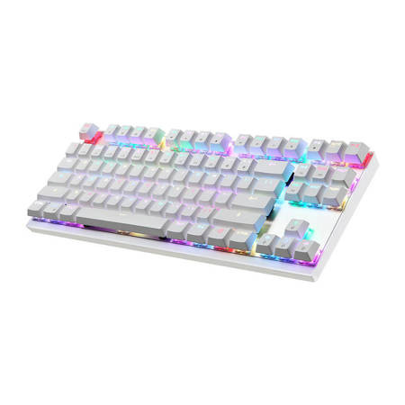 Mechanical gaming keyboard Motospeed K82 RGB (white) Outemu Red