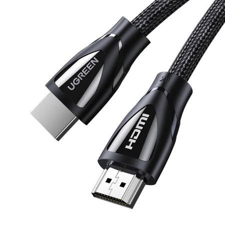 Ugreen HDMI 2.1 Braided Cable HDMI male - HDMI male 1.5m Μαύρο 80402
