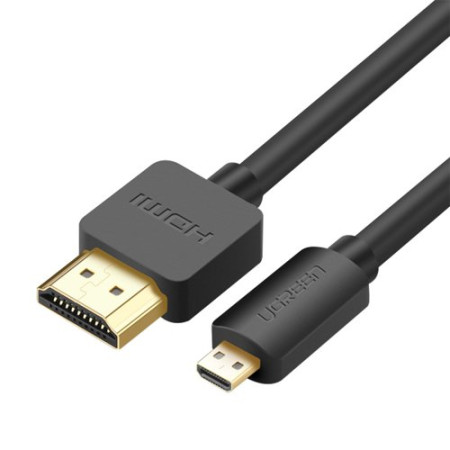Ugreen HDMI 2.0 Cable HDMI male - micro HDMI male 1.5m Μαύρο 30102