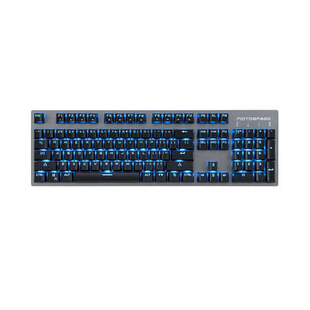 Motospeed Wireless mechanical keyboard Motospeed GK89 2.4G (black) BlackBlue US