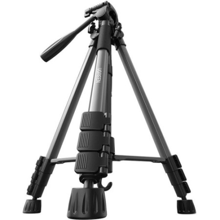 Professional Ugreen LP661 tripod for smartphones and cameras - black and gray 15187